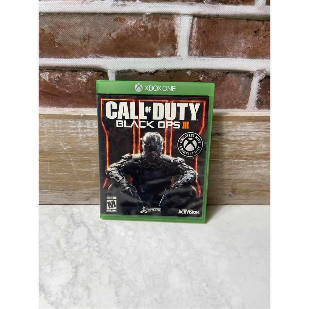 Call of Duty Black Ops 3 (Xbox One) Disc w/ Case Greatest Hits